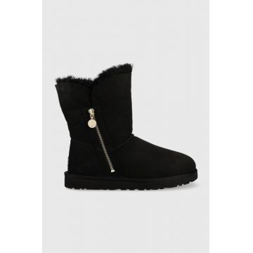 UGG cizme de zapada din piele intoarsa culoarea negru