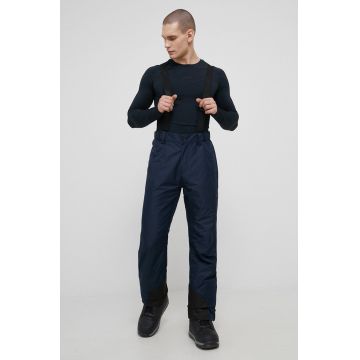 4F pantaloni barbati, culoarea albastru marin