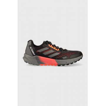 Adidas TERREX pantofi Agravic Flow 2 barbati, culoarea negru HR1114-BLK/GREFOU