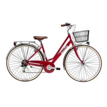 Bicicleta Adriatica Panarea Lady 28 Rosu/Alb 450mm