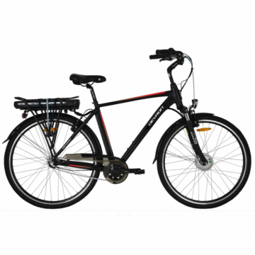 Bicicleta Electrica Devron 28121 - 28 Inch, XL, Negru Mat