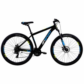 Bicicleta Mtb Afisport M2 - 29 inch, XL, Negru