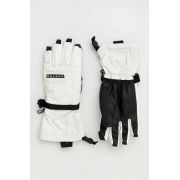 Burton mănuși Profile culoarea alb