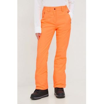 CMP pantaloni de schi culoarea portocaliu