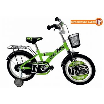 DHS Bicicleta Copii 1601 1V model 2012-Verde