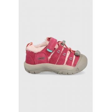 Keen pantofi copii culoarea roz