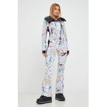 Rossignol costum de ski x JCC culoarea alb