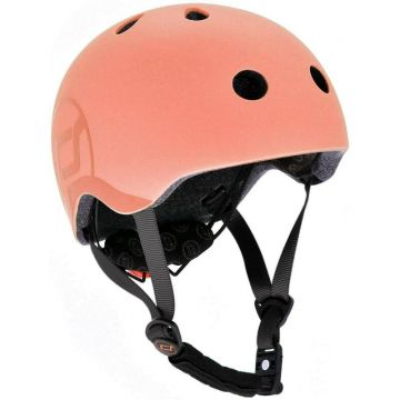 SCOOT AND RIDE - Casca Protectie Peach Cu sistem de reglare, Marime S-M