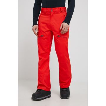 The North Face pantaloni barbati, culoarea rosu