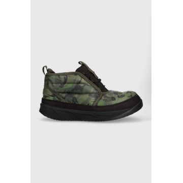 The North Face sneakers MENS NSE CHUKKA culoarea verde