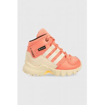 adidas TERREX pantofi copii TERREX MID GTX I culoarea portocaliu