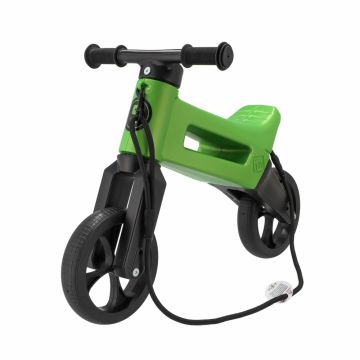 Bicicleta fara pedale 2 in 1 Funny Wheels Rider SuperSport Metallic Green