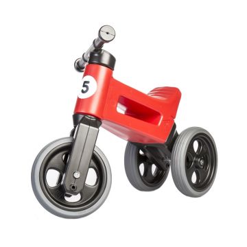 Bicicleta fara pedale Funny Wheels Rider Sport 2 in 1 Red