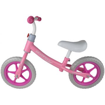 Bicicleta fara pedale MalPlay cu roti EVA 12 inch Pink