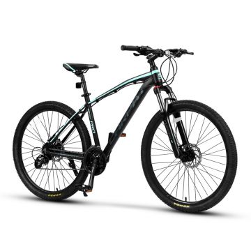 Bicicleta Mountain Bike CARPAT PRO C27225H 27.5 inch cadru aluminiu culoare negruverde