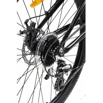 Bicicleta MTB-Folding Hummer CarpatC2641S Schimbator Shimano Altus RD-M310-L 24 Viteze Frane pe Disc VerdeNegru