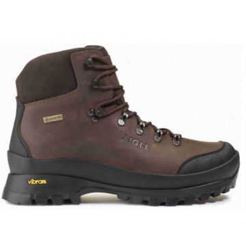 Bocanci piele Aigle Muntagna GTX, maro (Marime: 42)