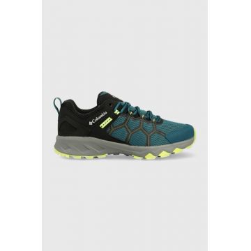 Columbia pantofi Peakfreak II barbati, culoarea verde