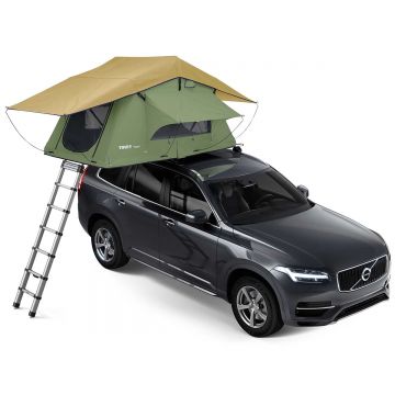 Cort auto cu prindere pe plafon, Thule, Kukenam, 3 persoane, Olive Green