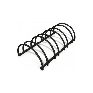 Suport rastel biciclete cu 4 sloturi -model 0022-4 Negru