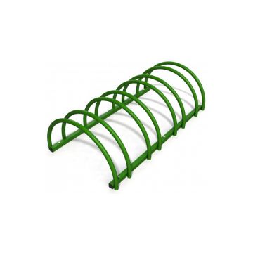 Suport rastel biciclete cu 4 sloturi -model 0022-4 Verde padure