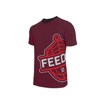 Tricou Delphin FEEDER, Visiniu (Marime: M)