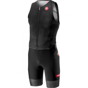 Costum Triatlon Fara Maneca Castelli Free Sanremo SS Suit Negru L