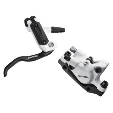 Frana Fata Shimano BL-M505W fara disc, Alba