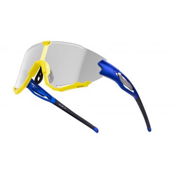 Ochelari Force Creed, lentila fotocromata, albastru/fluo