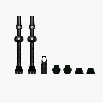 Valve tubeless Muc-Off Tubeless Valves V2 80mm Negre