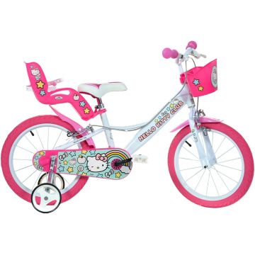 Bicicleta copii Dino Bikes 14' Hello Kitty
