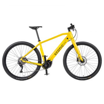 Bicicleta Electrica Econic One Bandit - 29 Inch, L, Galben