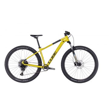 Bicicleta Mtb Cube Analog 2023 - 29 Inch, L, Galben-Negru