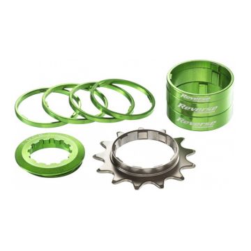 Kit single speed Reverse 13T verde