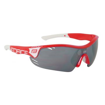 Ochelari Force Race Pro rosii lentila negru laser