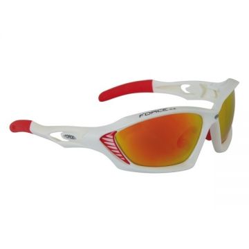 Ochelari sport Force Max alb/rosu Ochelari sport Force Max alb/rosu