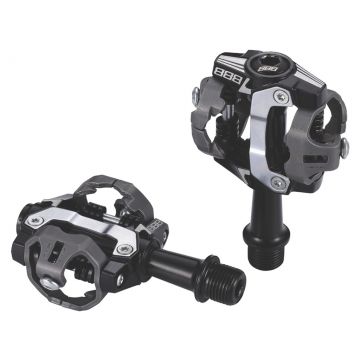 Pedale BBB BPD-14 ForceMount ax CrMo negre