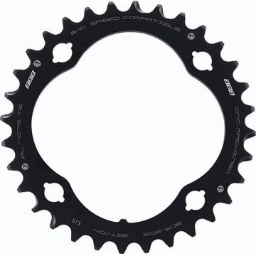 Placa pedalier BBB MTBGear comp. 3x10 Shimano 32T/104 mm