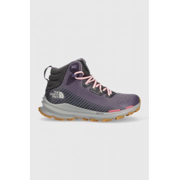 The North Face pantofi Vectiv Fastpack Mid Futurelight femei, culoarea violet