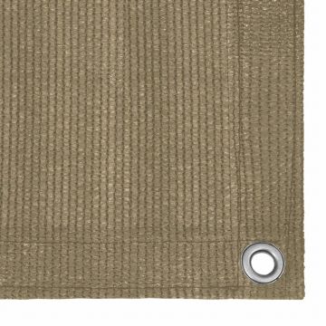 vidaXL Covor pentru cort, gri taupe, 200x300 cm