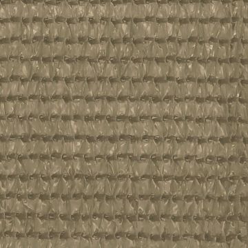 vidaXL Covor pentru cort, gri taupe, 400x800 cm, HDPE