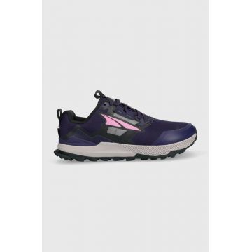 Altra pantofi Lone Peak 7 femei, culoarea violet