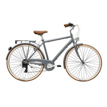 Bicicleta Adriatica Retro Man 28 Gri Mat 550mm