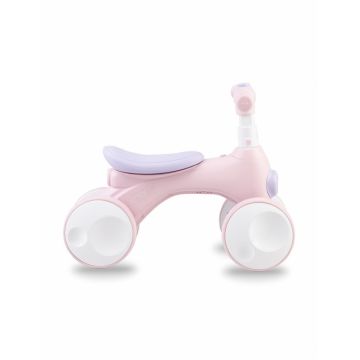 Bicicleta cu lumini sunet si difuzor de balonase Momi Tobis Pink
