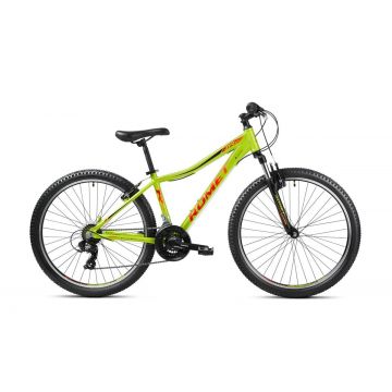 Bicicleta de munte pentru barbati Romet Rambler R6.0 JR Lime/Negru/Rosu 2023