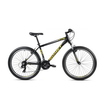 Bicicleta de munte pentru barbati Romet Rambler R6.0 Negru/Galben 2023