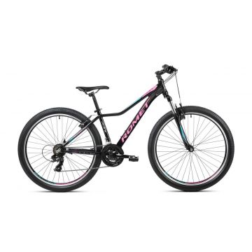 Bicicleta de munte pentru femei Romet Jolene 7.0 LTD Negru/Violet 2023