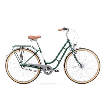 Bicicleta de oras pentru femei Romet Luiza Classic L/19 Verde 2023