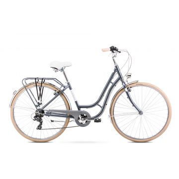 Bicicleta de oras pentru femei Romet Luiza Eco 26 M/18 Gri 2023