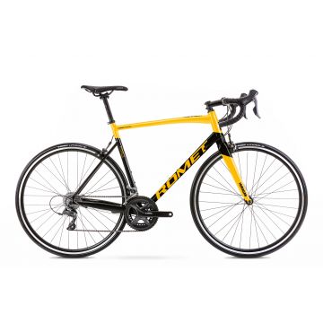 Bicicleta de sosea Romet Huragan 2 Galben/Negru 2023